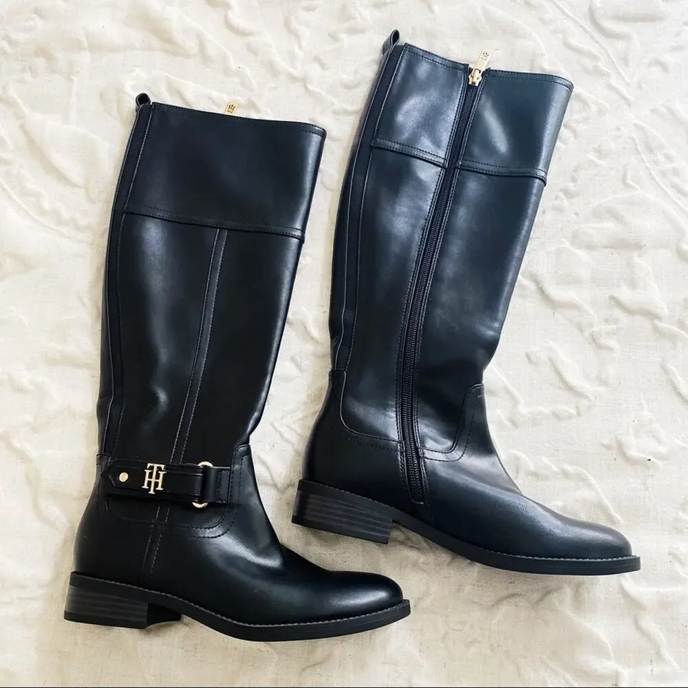 BOGO Tommy Hilfiger Ridin Boots Size 5 New $129